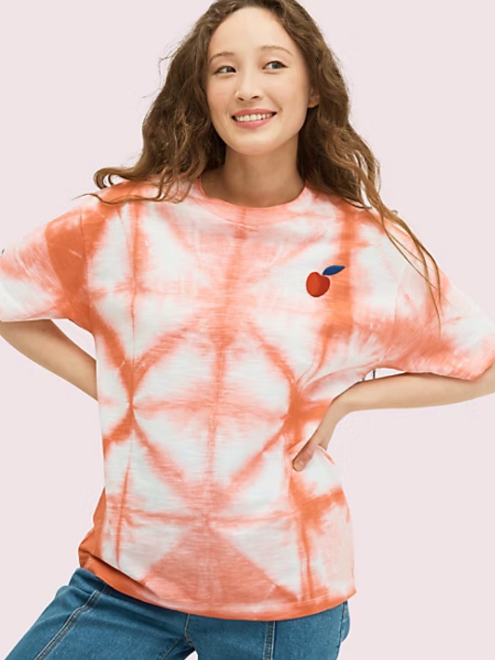 Kate Spade Cherry Tie-Dye Tee